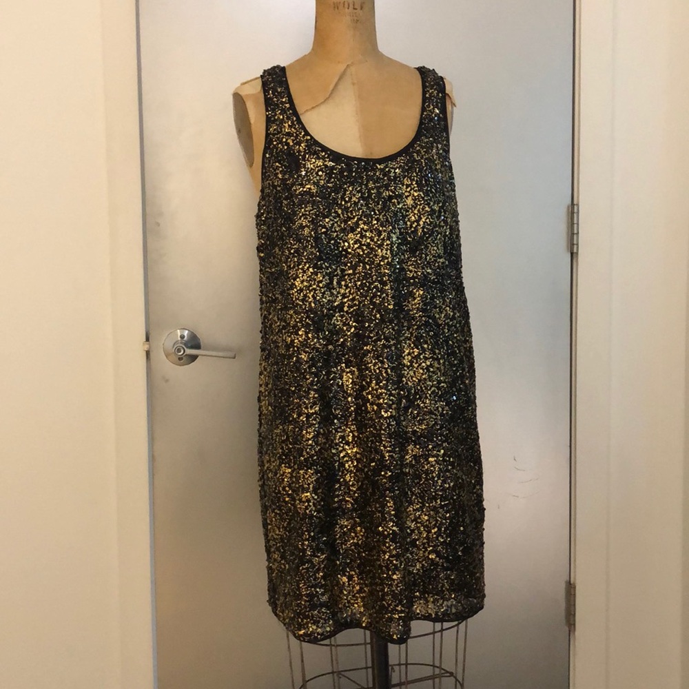 DVF sequin tank Dress